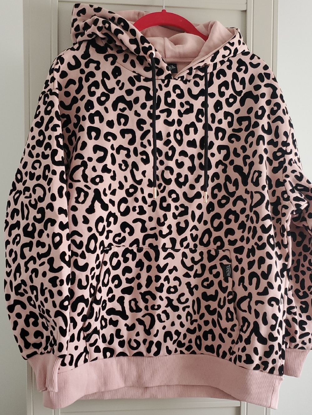Von Dutch Pink Leopard Hoodie